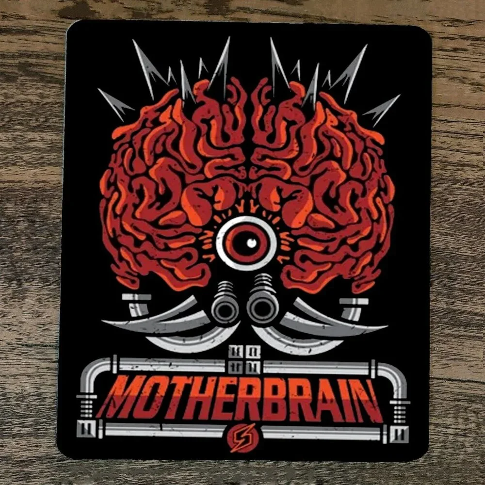 Mouse Pad‎ Motherbrain Metroid Video Game